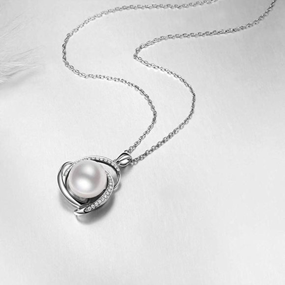 Jewelry - ❤️ New Beautiful Large Pearl Engagement Wedding Elegant Pearl Necklace, L646